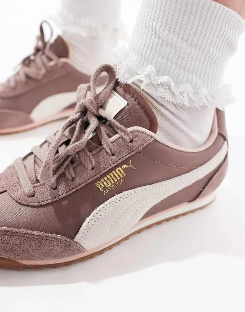Puma Puma Arizona trainers in light brown 3