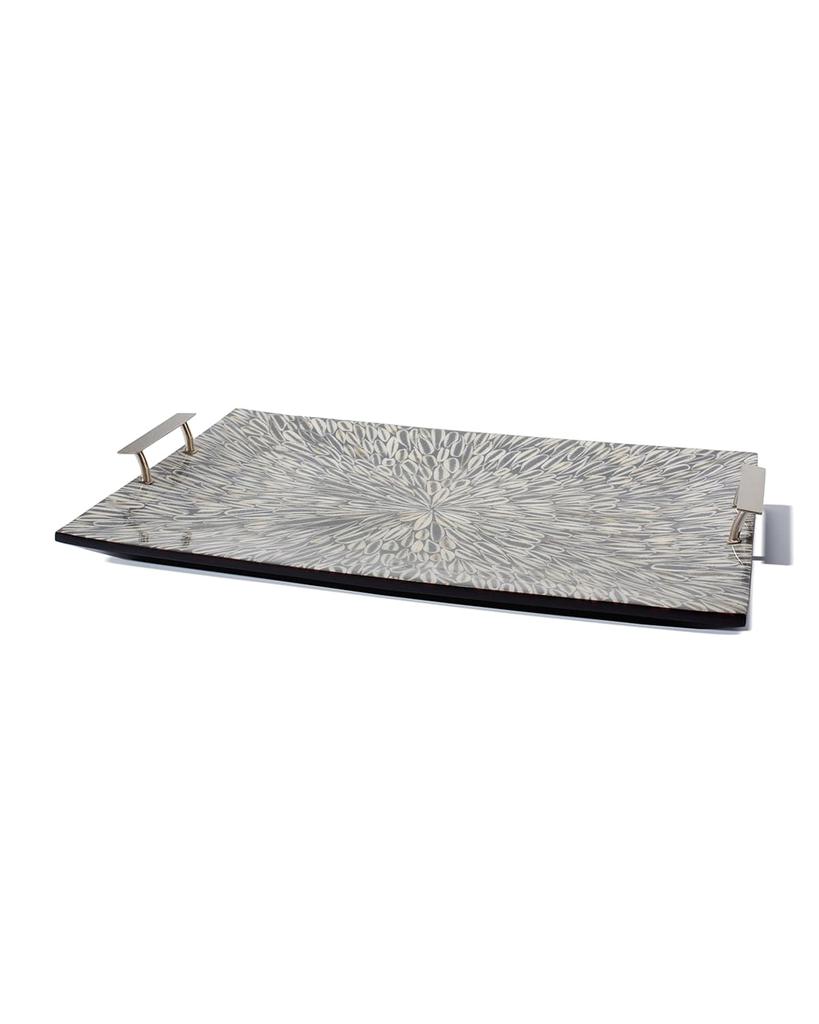 LADORADA Gray Almendro Large Tray
