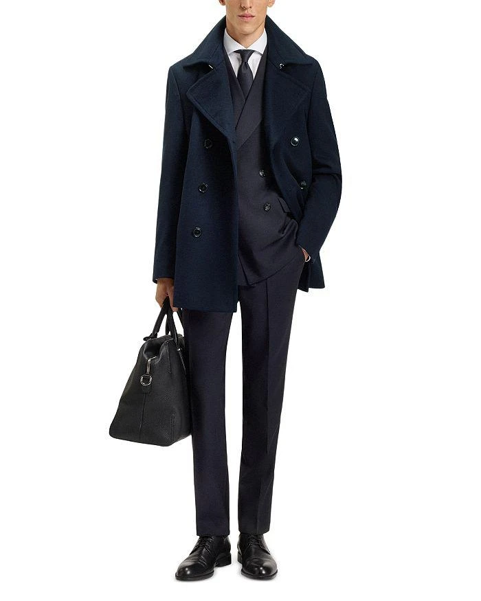 Hugo Boss Hyde Wool and Cashmere Pea Coat 2