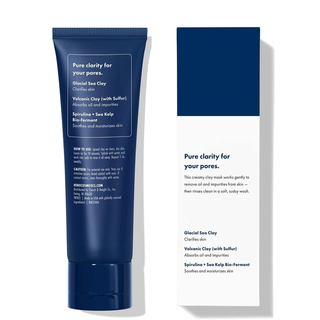 Hero Cosmetics Hero Cosmetics Pore Purity Cleansing Clay 70ml 2