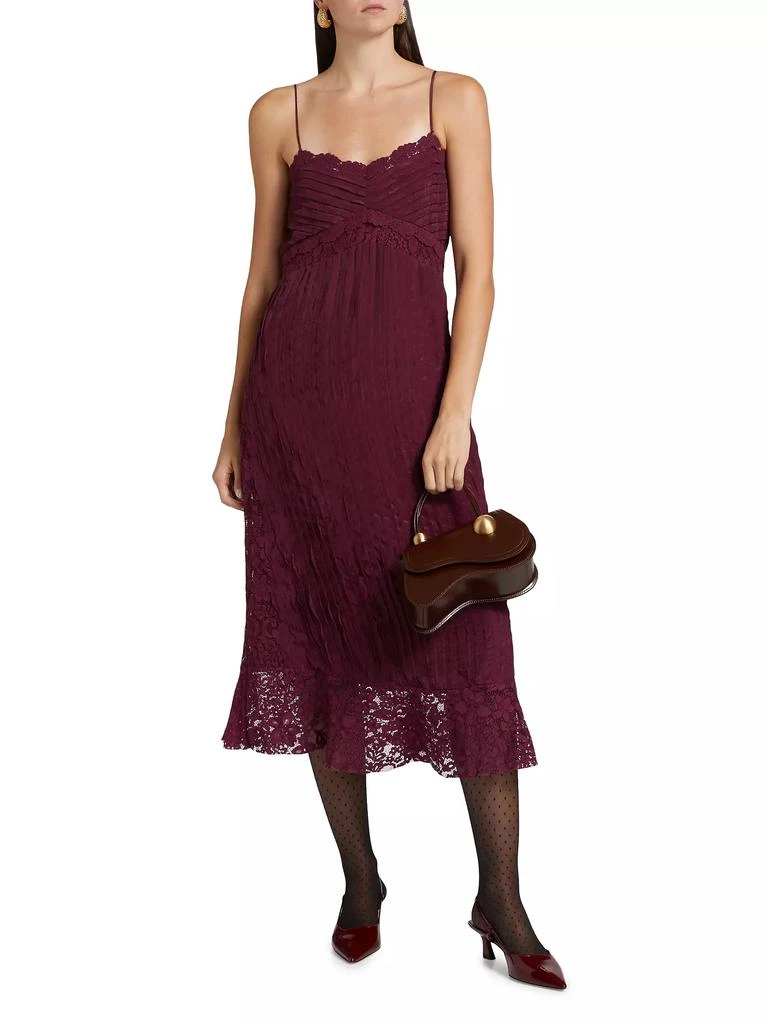Farm Rio Lace Sleeveless Midi-Dress 3