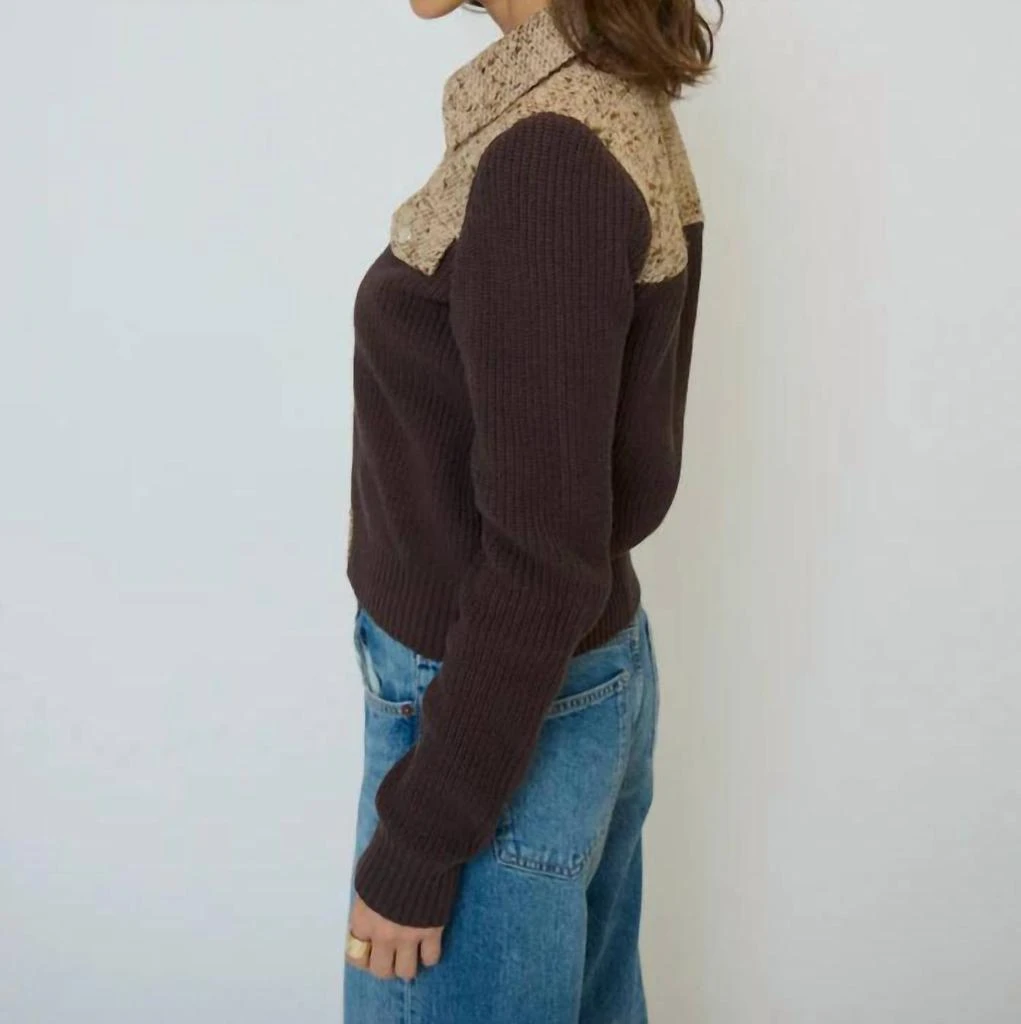 Central Park West Central Park West - Halsey Tweed And Sweater Jacket 3