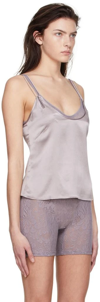 Araks SSENSE Exclusive Grey Silk Camisole 2