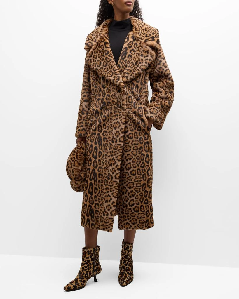 Simon Miller Jetz Cheetah Faux-Fur Coat 5