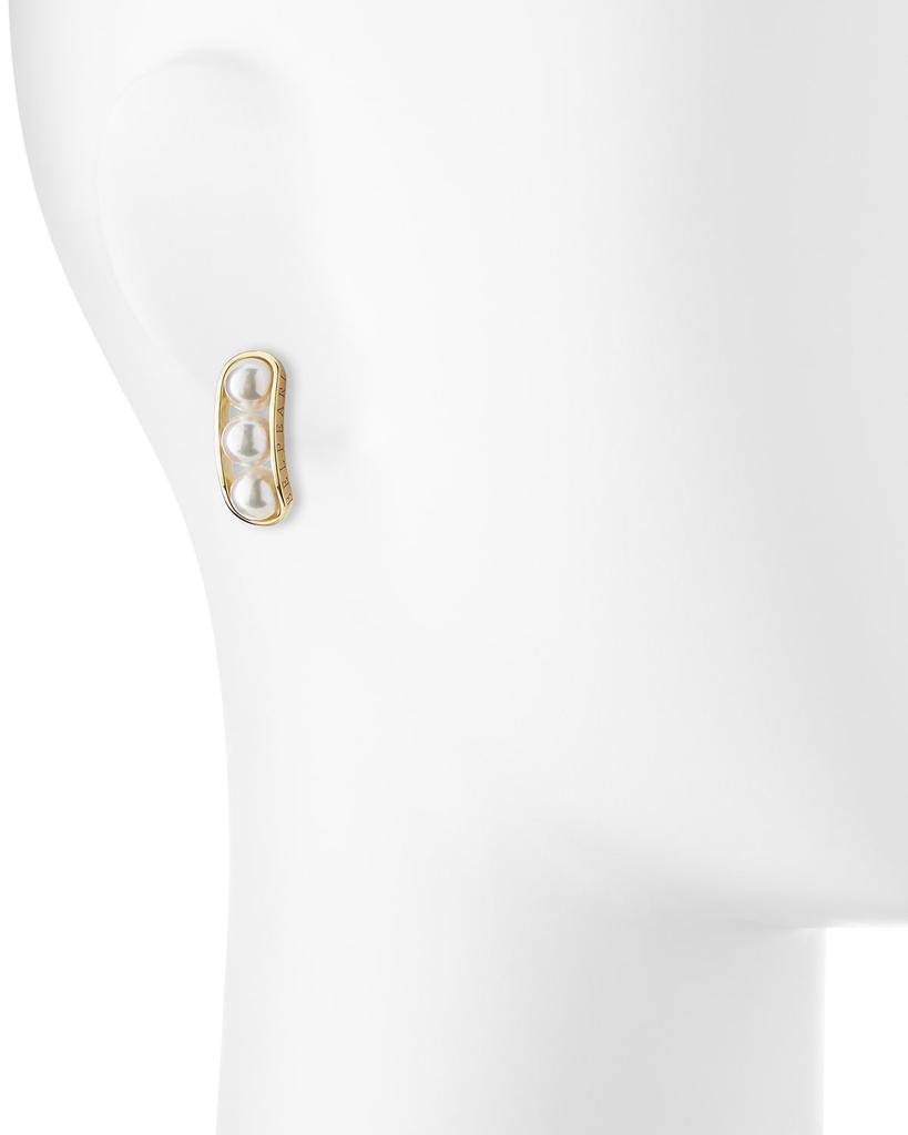 BELPEARL Kobe 18k Akoya Pearl Earrings