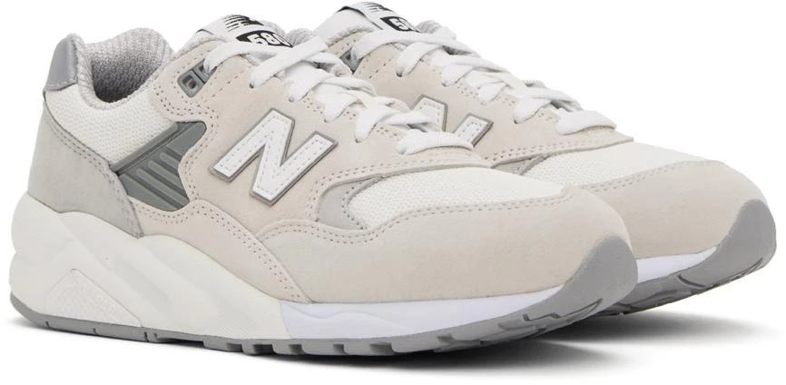 Comme des Garcons Beige & Gray New Balance Edition 580 Sneakers 4