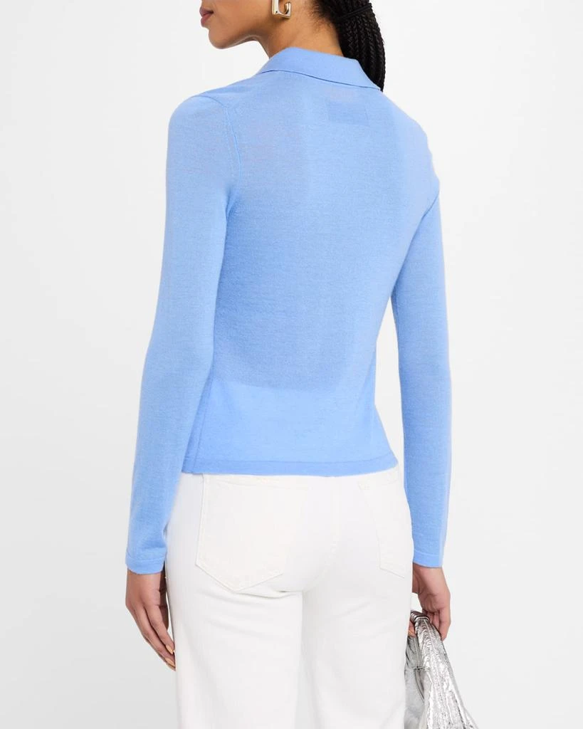 Guest in Residence Elle Cashmere Button-Front Shirt 3