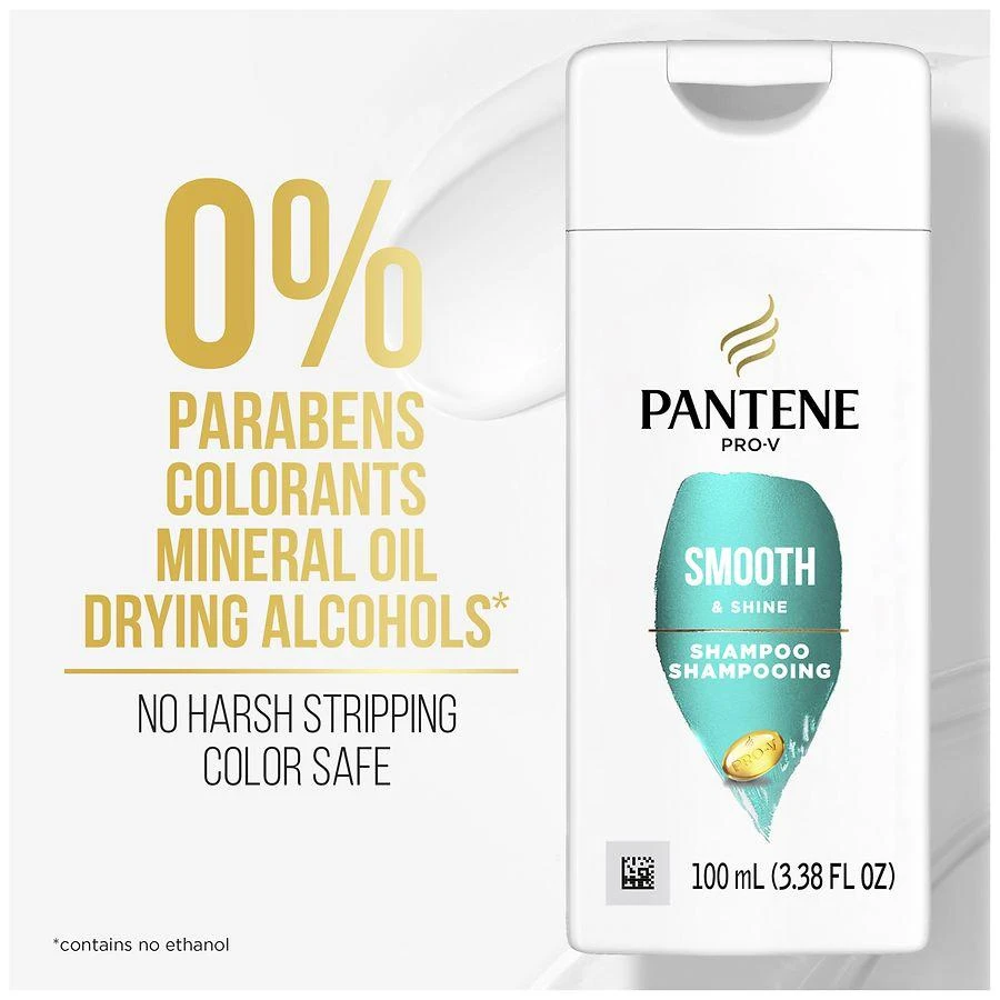 Pantene Smooth & Sleek Travel Size Shampoo 3