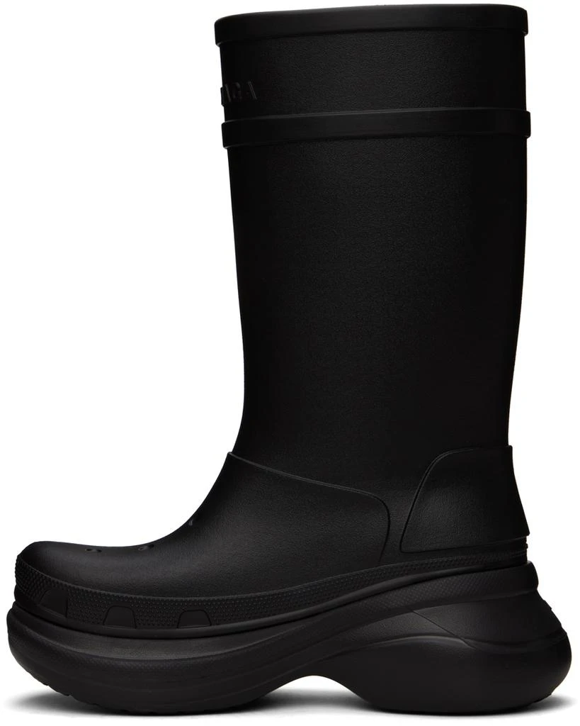 Balenciaga Black Crocs Edition Boots 3