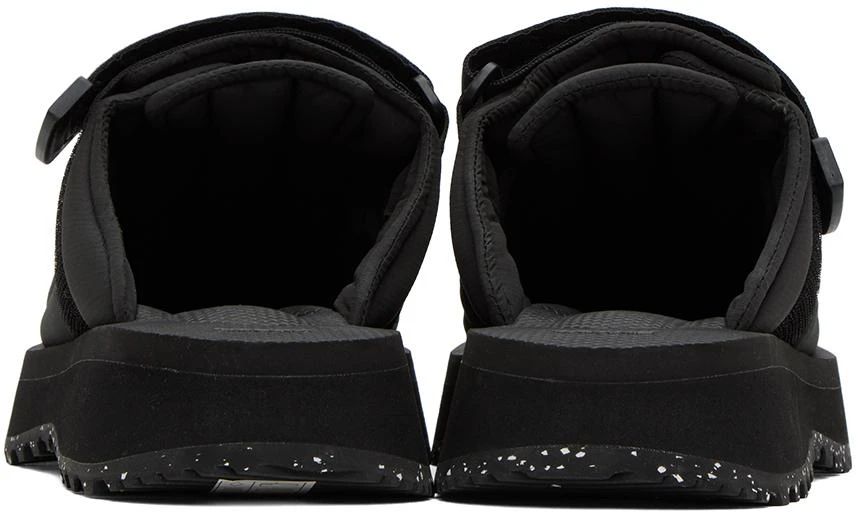 SUICOKE Black ZAVO-Puffab Slippers 2