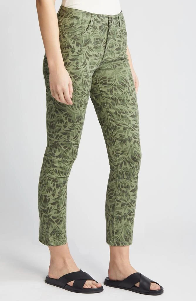 Wit & Wisdom 'Ab'Solution Print High Waist Slim Leg Pants 3