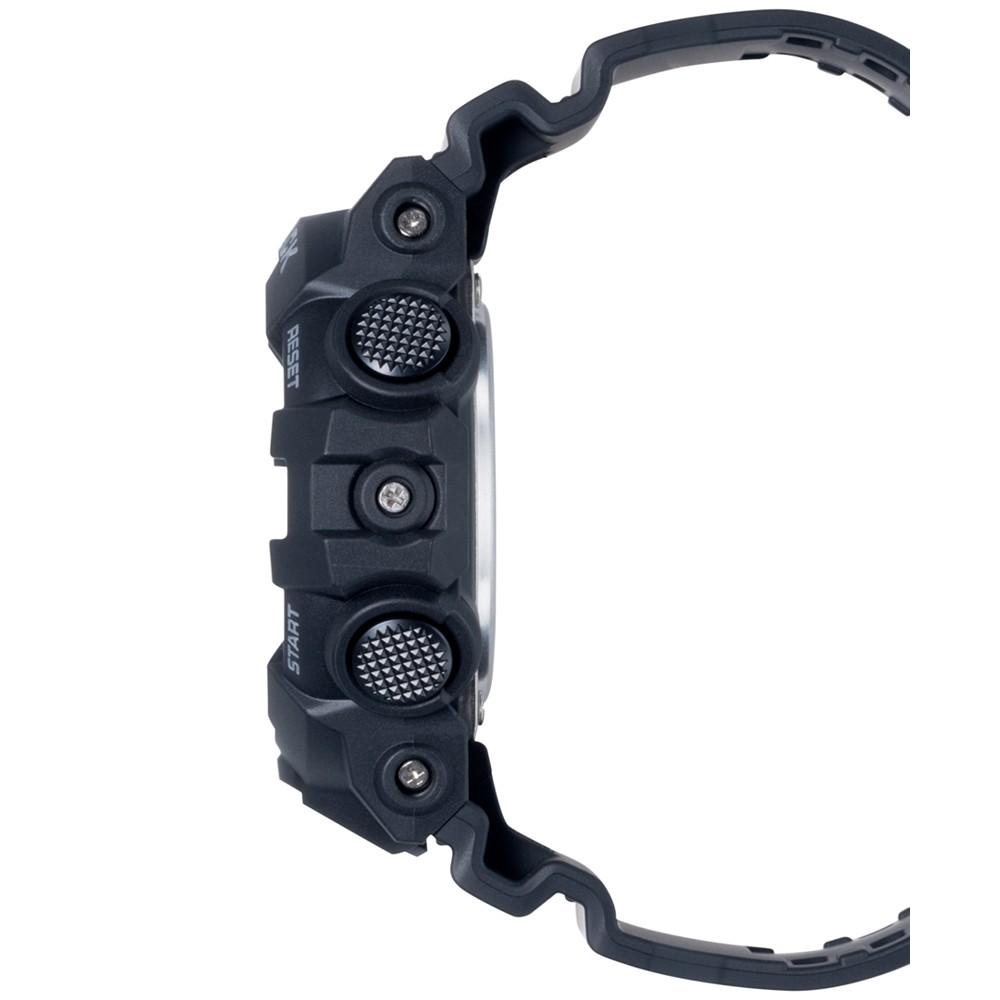 G-Shock Men's Analog-Digital Black Resin Strap Watch 53x58mm GA-700-1B