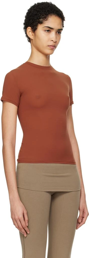 SKIMS Brown Fits Everybody T-shirt 2