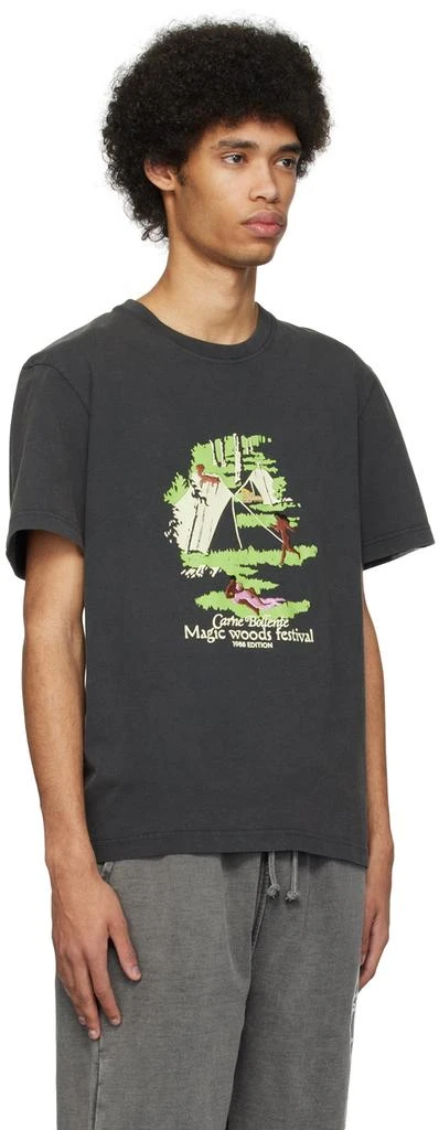 Carne Bollente Black 'Magic Woods Festival' T-Shirt 2