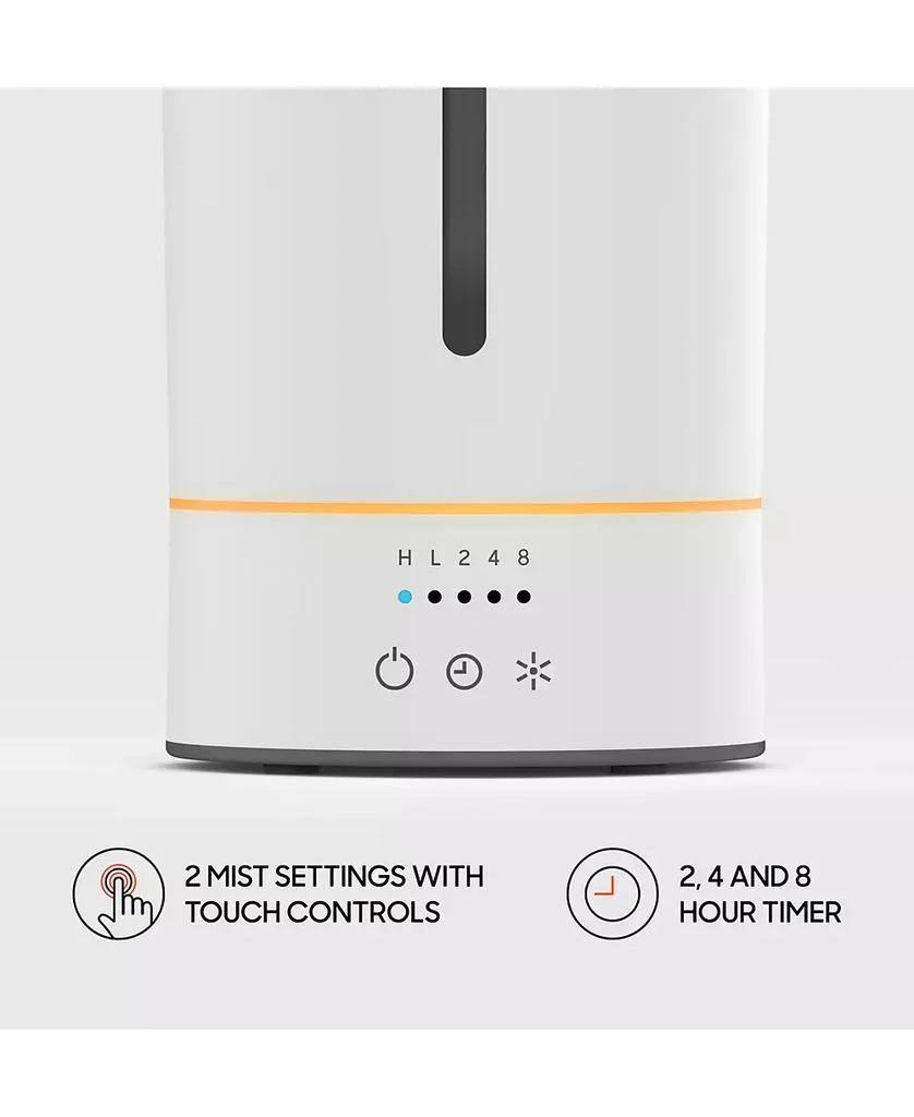 Sharper Image Mist 8 Ultrasonic Lighted Touch-Control Humidifier 4