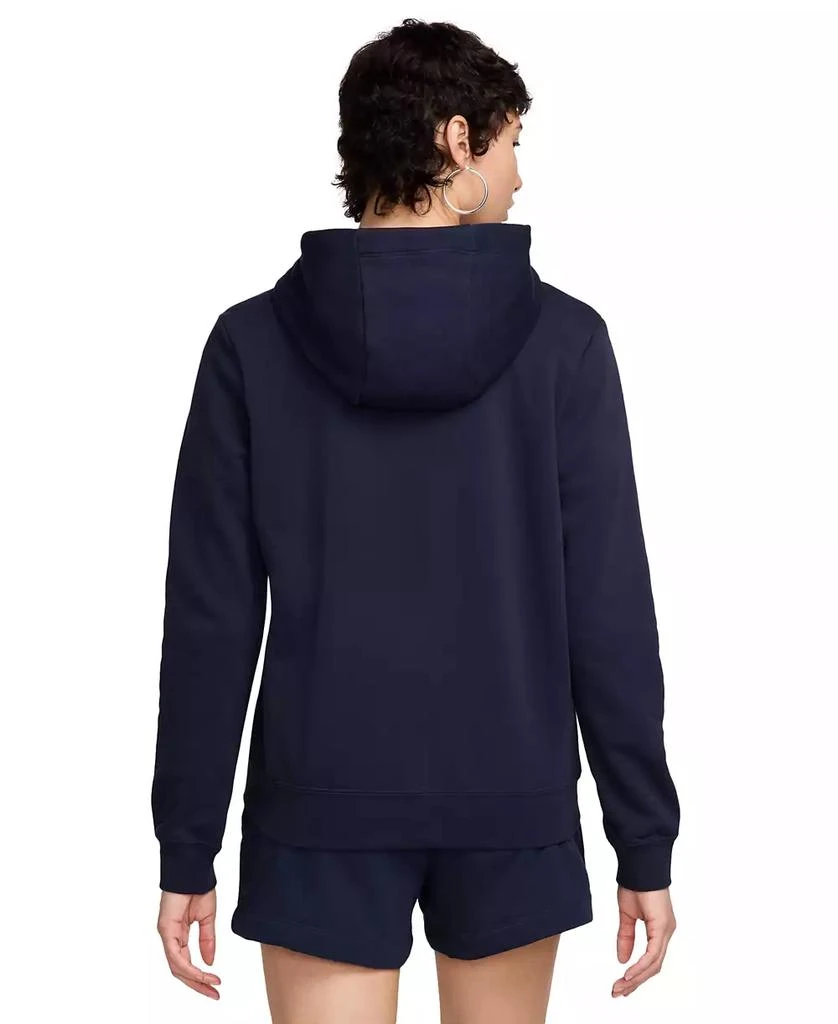 NIKE Women's Sportswear Club Fleece Full-Zip Hoodie 6
