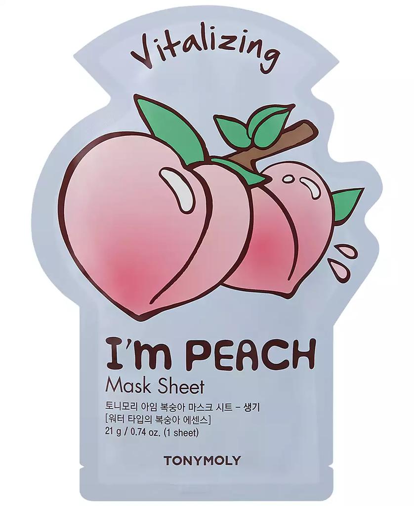 TONYMOLY I'm Real Peach Sheet Mask, 0.71-oz.
