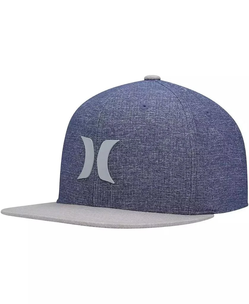 Hurley Men's Blue, Gray Phantom Core Snapback Hat 1