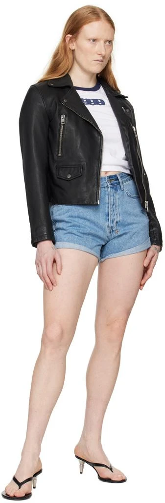 Ksubi Blue Rollin Out Authentik Denim Shorts 4