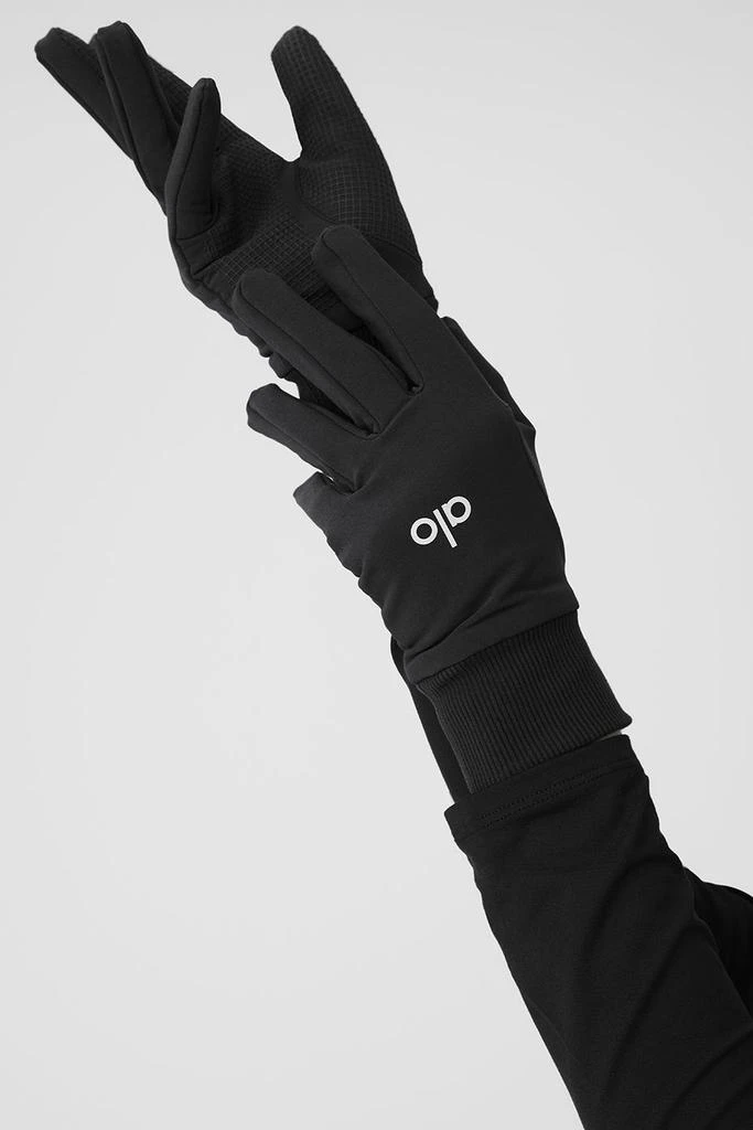 Alo Yoga Midweight Performance Glove - Black 2