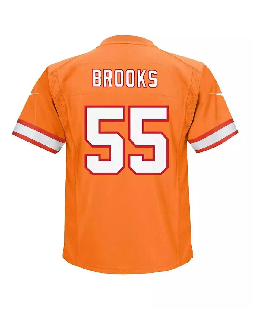 NIKE Little Boys and Girls Derrick Brooks Orange Tampa Bay Buccaneers Retired Player Game Jersey 3