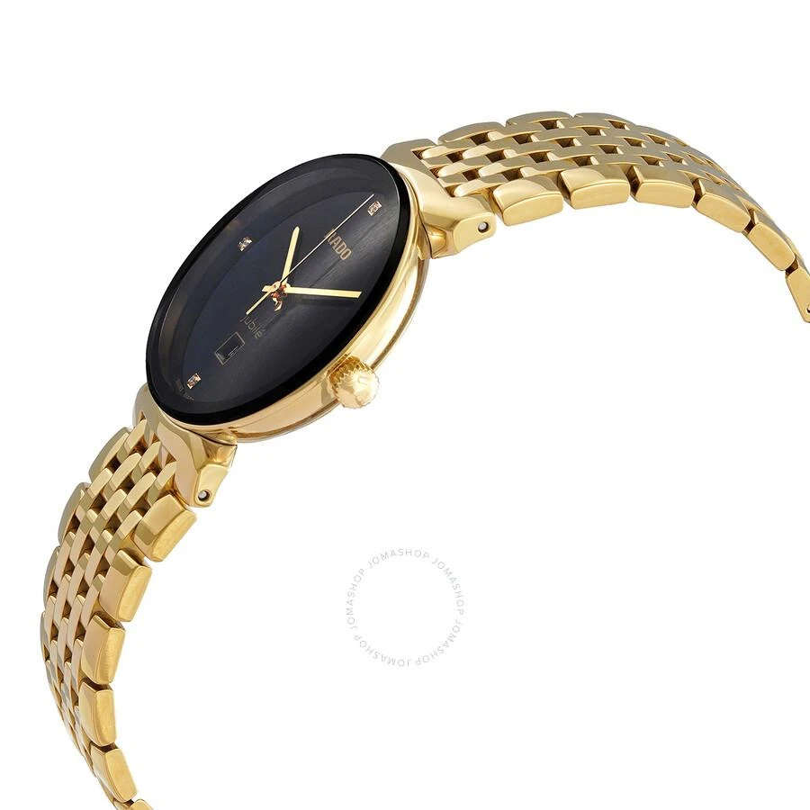 Rado Florence Quartz Diamond Black Dial Ladies Watch R48915703 2