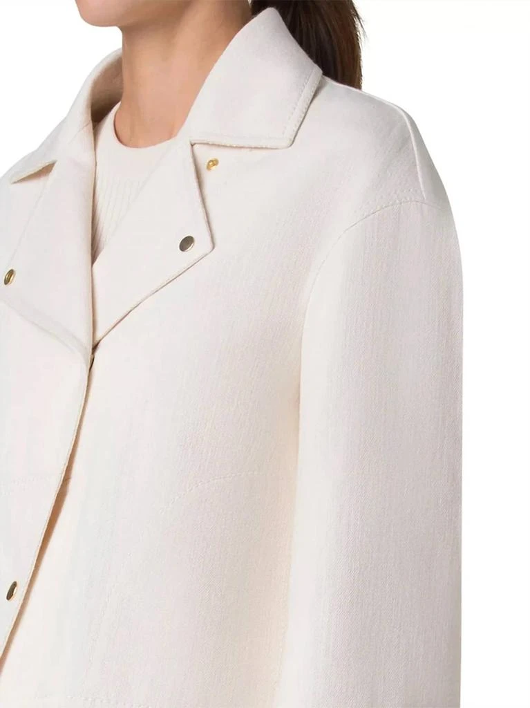 Akris Akris Punto - Crop Boxy Biker Jacket 3