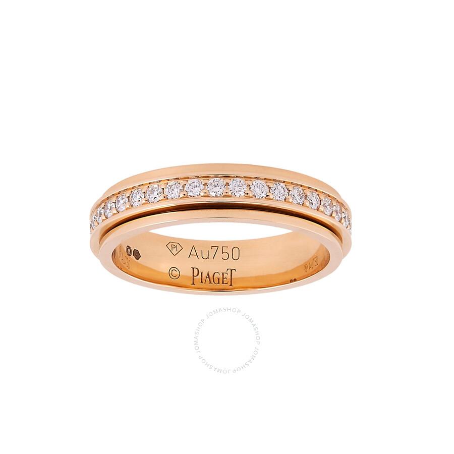 PIAGET 18k Rose Gold Alliance Possession Diamond Ring
