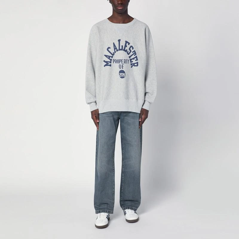 CHAMPION Grey sweatshirt True to Archive Reverse Weave 2