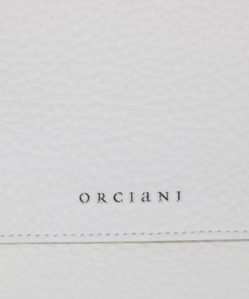 ORCIANI Orciani Sveva Logo Lettering Medium Shoulder Bag 4