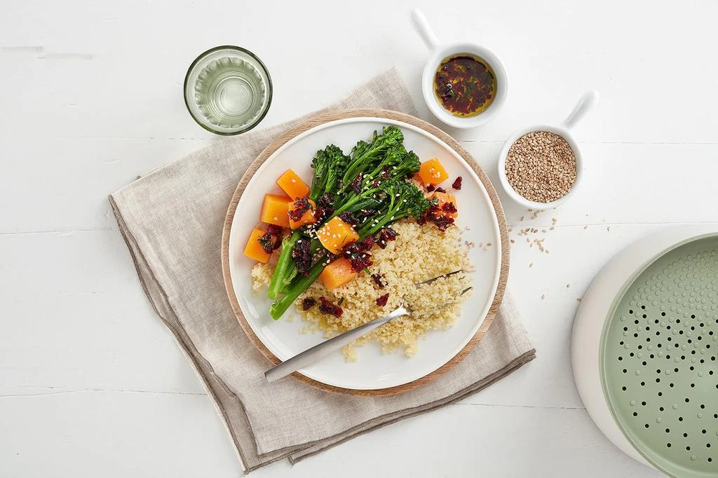 Lekue Quick Quinoa & Rice Cooker, Green 4