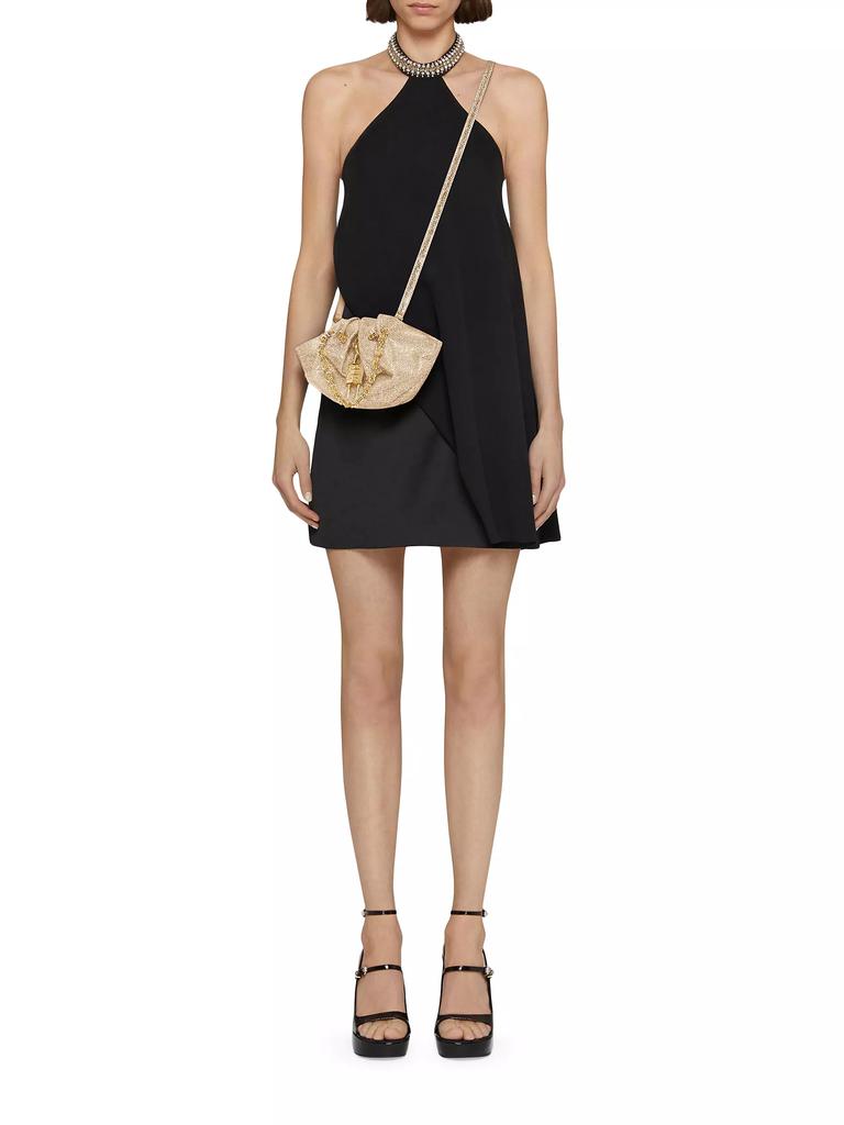 Givenchy Mini Kenny Bag In Satin With Strass - Crossbody Bags