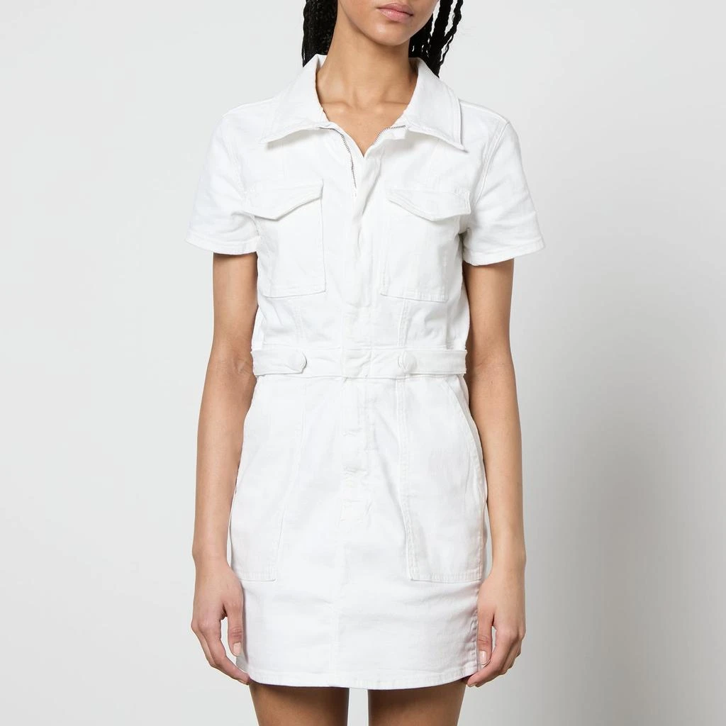 Good American Good American Fit For Success Stretch Denim Mini Dress 1