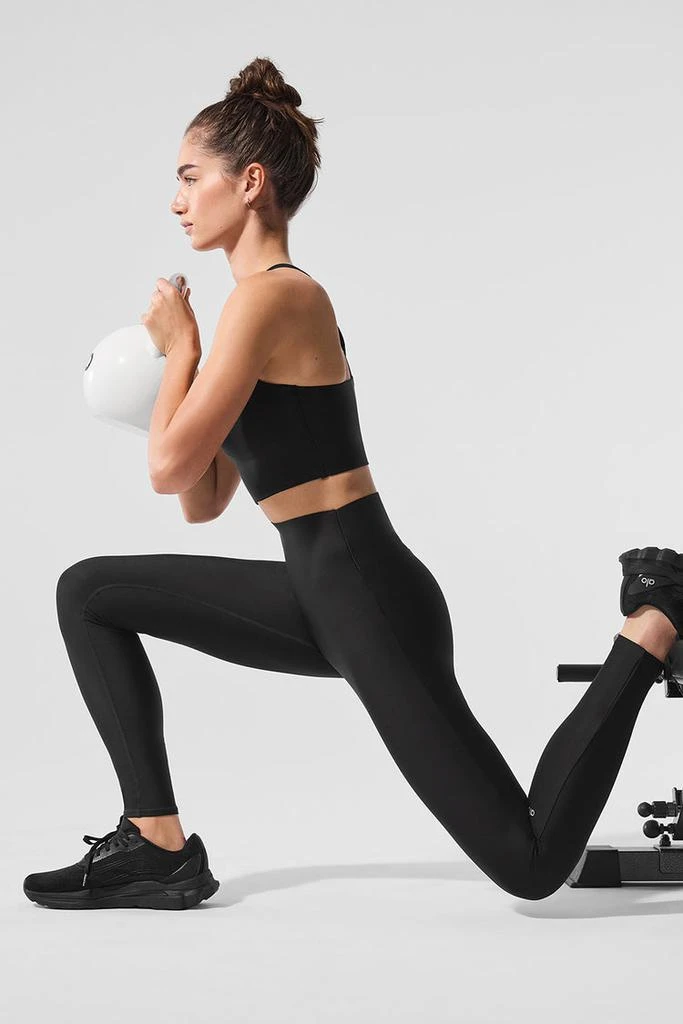 Alo Airlift Sleek Bra Tank - Black 6