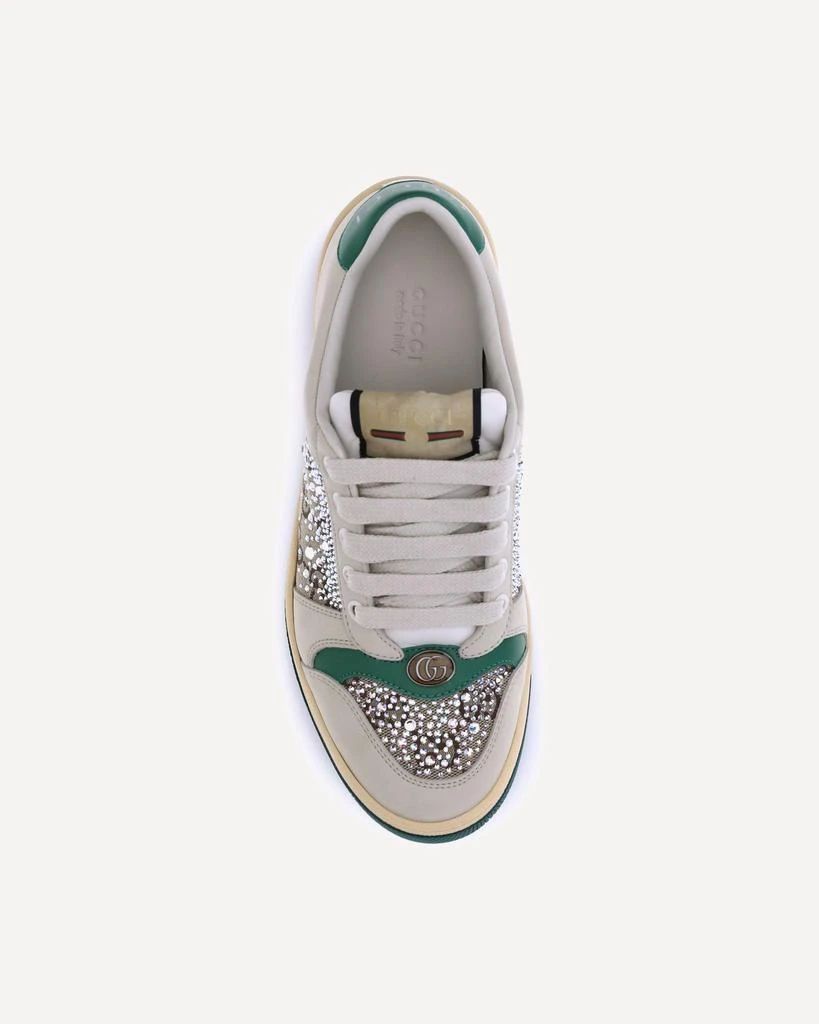 Gucci Rhinestone Screener Sneakers 6