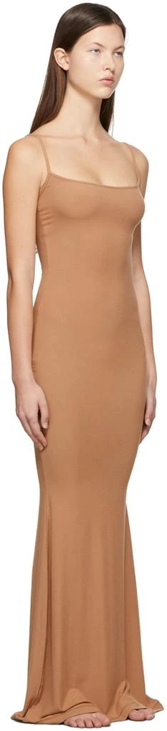 SKIMS Tan Soft Lounge Slip Dress 2