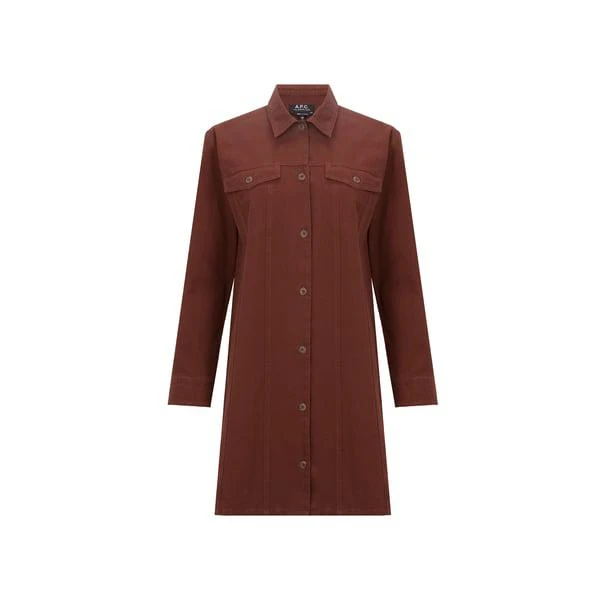 A.P.C. Alpine shirt dress 1