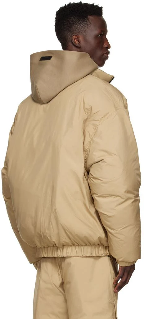 Essentials Tan Polyester Jacket 3