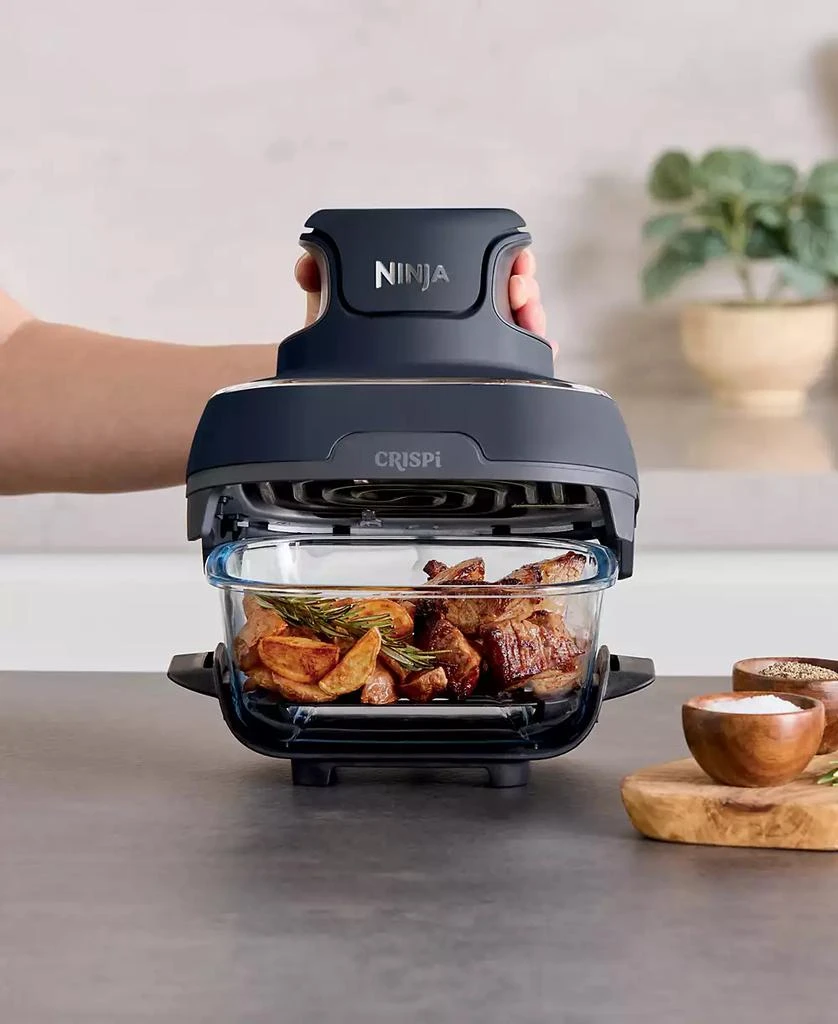 Ninja Crispi 4-in-1 Portable Glass Air Fryer Cooking System 4