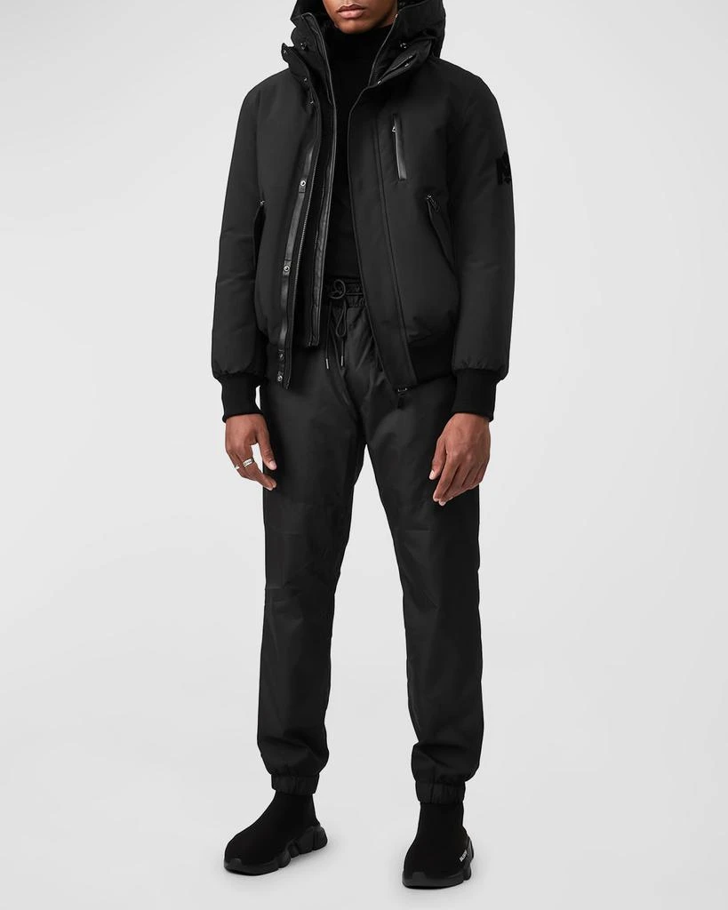 Mackage Men
s Dixon Down Bomber Jacket with Hooded Bib 2