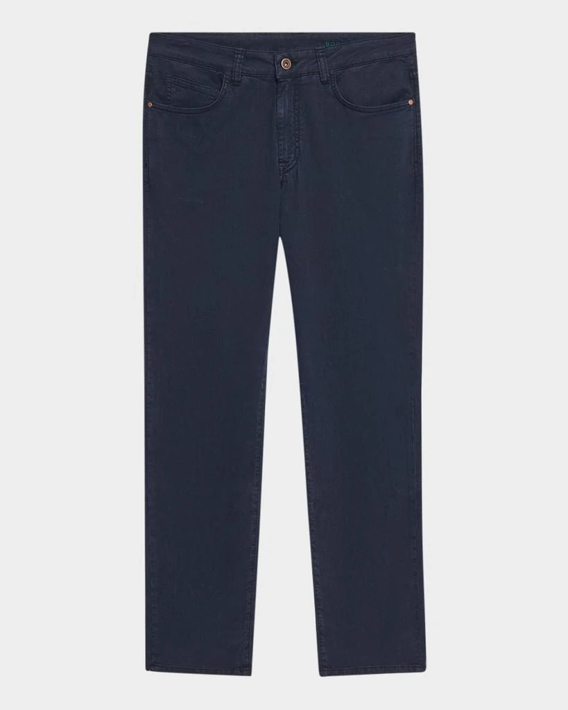 BOGLIOLI Men's Five-Pocket Twill Pants 1