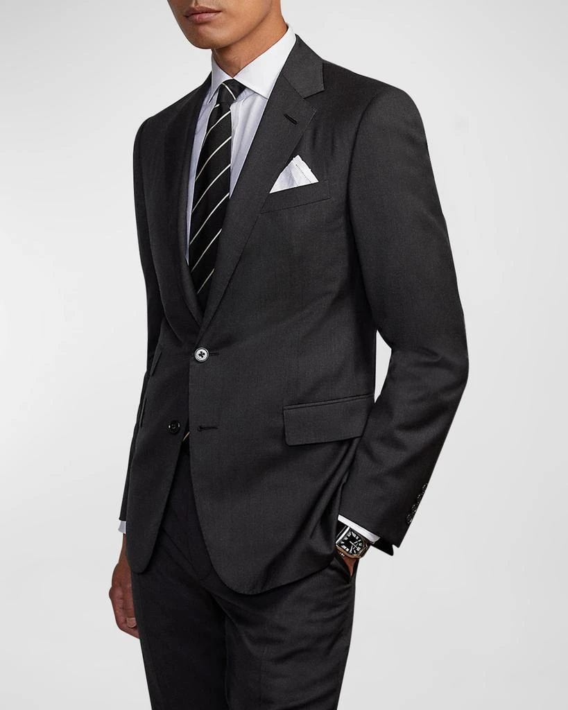 Ralph Lauren Men's Gregory Hand-Tailored Wool Serge Suit 4