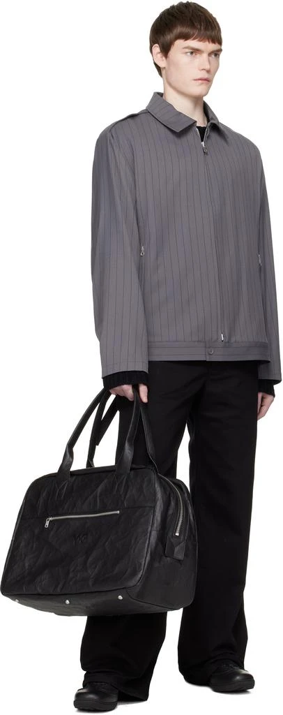Y-3 Black Weekender Duffle Bag 4