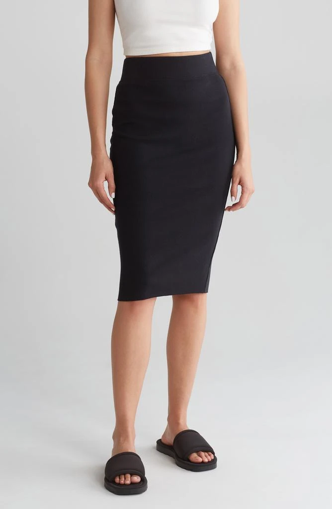 James Perse Rib Midi Skirt 1