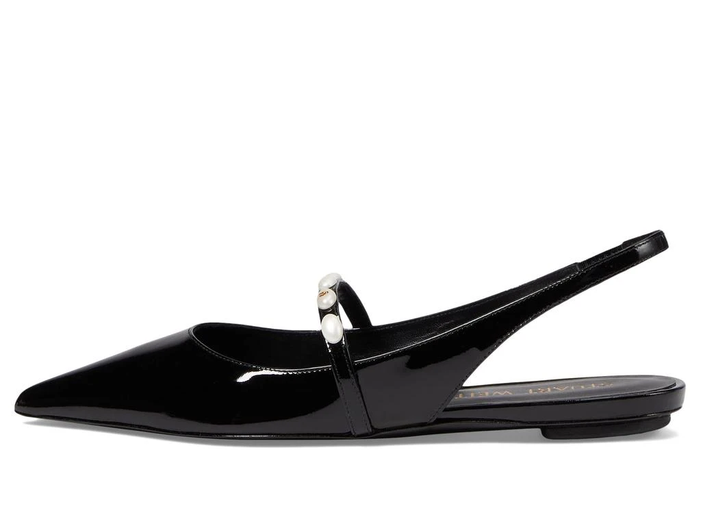 Stuart Weitzman Emlia Pearlita Slingback Flat 4