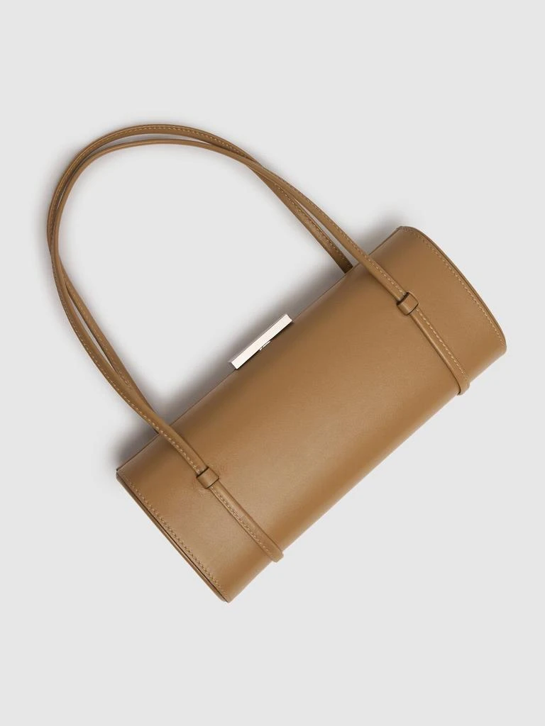 Michael Kors Natalie Barrel Leather Shoulder Bag 4