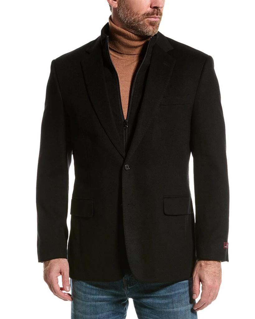 Bruno Magli Woven Wool & Cashmere-Blend Blazer 3