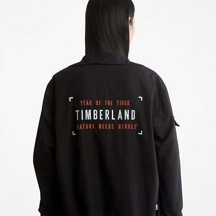 Timberland All Gender Year of the Tiger Bomber Jacket in Black 5