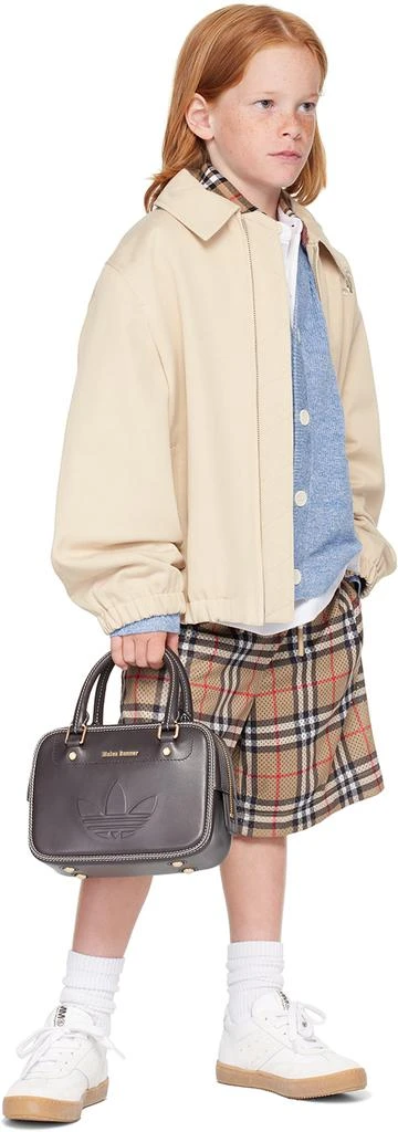 Burberry Kids Beige Harrington Jacket 4