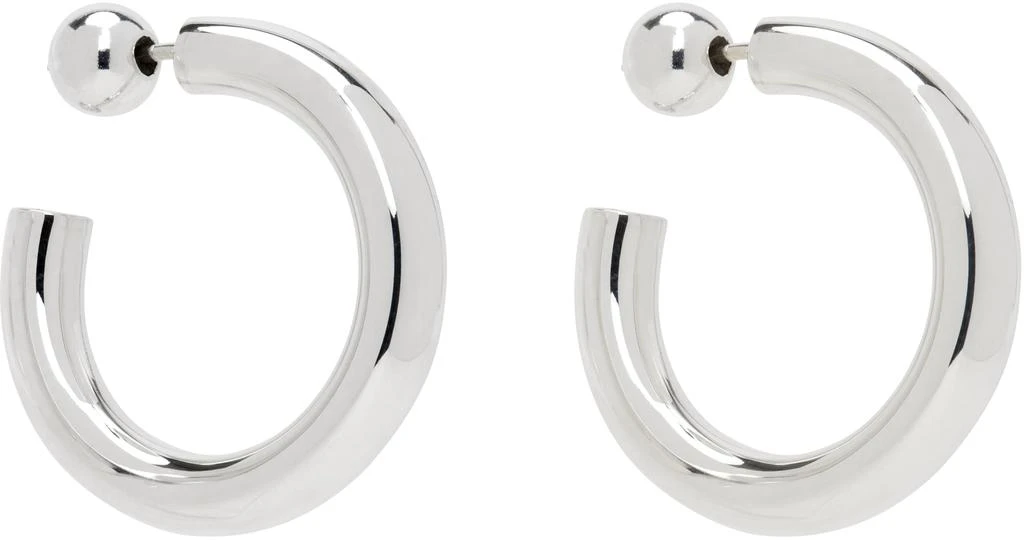 Sophie Buhai Silver Small Everyday Hoop Earrings 2